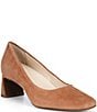Alex Marie Daphne Suede Block Heel Pumps - Image 1