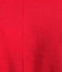 Color:Cherry - Image 3 - Della Short Sleeve Linen Blend Romper