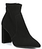 Color:Black - Image 1 - Ginna Soft Stretch Pointy Toe Booties