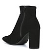 Color:Black - Image 3 - Ginna Soft Stretch Pointy Toe Booties