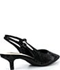 Alex Marie Jocelyn Rhinestone Embellished Double Strap Slingback Pumps - Image 2