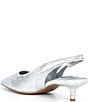 Alex Marie Jocelyn Rhinestone Embellished Double Strap Slingback Pumps - Image 6