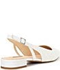 Color:White - Image 2 - Lavanitwo Pearl Slingback Flats