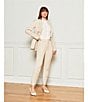 Alex Marie Liza Anywhere, Everywhere Coordinating Peak Lapel Blazer, Sandstone Tan - Image 6