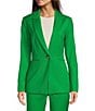 Alex Marie Liza Anywhere, Everywhere Coordinating Peak Lapel Blazer, Emerald - Image 1