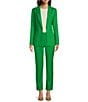 Alex Marie Liza Anywhere, Everywhere Coordinating Peak Lapel Blazer, Emerald - Image 4