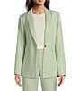 Alex Marie Liza Anywhere, Everywhere Coordinating Peak Lapel Blazer, Soft Mint - Image 1
