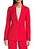 Alex Marie Liza Anywhere, Everywhere Coordinating Peak Lapel Blazer, Color:Rouge - Image 4