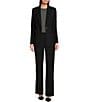 Alex Marie Liza Anywhere, Everywhere Coordinating Peak Lapel Blazer, Black - Image 3