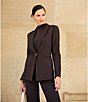 Alex Marie Liza Anywhere, Everywhere Coordinating Peak Lapel Blazer, Espresso - Image 10