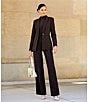 Alex Marie Liza Anywhere, Everywhere Coordinating Peak Lapel Blazer, Espresso - Image 11