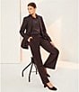 Alex Marie Liza Anywhere, Everywhere Coordinating Peak Lapel Blazer, Color:Espresso - Image 14
