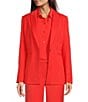 Alex Marie Liza Anywhere, Everywhere Coordinating Peak Lapel Blazer, Bright Poppy - Image 1