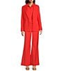 Alex Marie Liza Anywhere, Everywhere Coordinating Peak Lapel Blazer, Bright Poppy - Image 3
