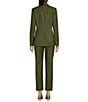 Alex Marie Liza Anywhere, Everywhere Coordinating Peak Lapel Blazer, Loden - Image 2