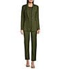 Alex Marie Liza Anywhere, Everywhere Coordinating Peak Lapel Blazer, Loden - Image 3