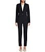 Alex Marie Liza Anywhere, Everywhere Coordinating Peak Lapel Blazer, Navy - Image 4