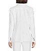 Alex Marie Liza Anywhere, Everywhere Coordinating Peak Lapel Blazer, True White - Image 2