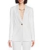 Alex Marie Liza Anywhere, Everywhere Coordinating Peak Lapel Blazer, True White - Image 4