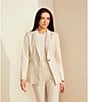 Alex Marie Liza Anywhere, Everywhere Coordinating Peak Lapel Blazer, Sandstone Tan - Image 9