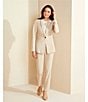 Alex Marie Liza Anywhere, Everywhere Coordinating Peak Lapel Blazer, Sandstone Tan - Image 11