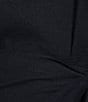 Color:Navy - Image 3 - Madelyn Sleeveless Boat Neck Linen Faux Wrap Mini Dress