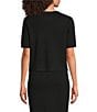 Alex Marie Maura Short Sleeve Sweater Tee - Image 2