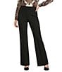 Alex Marie Mia Stretch Ponte Full Length Straight Leg Pants - Image 1