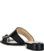 Alex Marie Nancy Leather Ornamented Toe Loop Sandals - Image 5