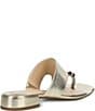 Alex Marie Nancy Leather Ornamented Toe Loop Sandals - Image 4