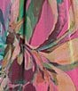 Color:Fandango - Image 3 - Nina Sleeveless Mock Neck A-Line Dress