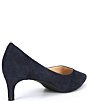 Color:Seaport Navy - Image 2 - Noelli Suede Pointed Toe Pumps