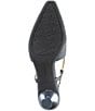 Alex Marie Odette Lizard Embossed Pearl Studded Slingback Pumps - Image 6