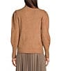 Color:Fawn - Image 2 - Penelope Long Sleeve Turtleneck Pull-On Sweater