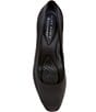 Color:Black - Image 5 - Phoebe Neoprene Block Heel Pumps