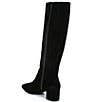 Color:Black - Image 3 - Prizelle Tall Shaft Suede Boots