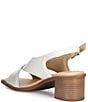 Alex Marie Ryanne Leather Sling Back Stack Heel Sandals - Image 6