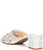 Color:Silver - Image 3 - Saline Shimmer Chain Rhinestone Dress Sandals