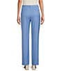 Color:Ocean - Image 2 - Suzie Anywhere, Everywhere Coordinating Straight Leg Mid Rise Pants