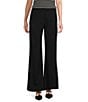 Alex Marie Suzie Anywhere, Everywhere Coordinating Straight Leg Mid Rise Pants, Color:Black - Image 1