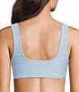 Gibson & Latimer Textured Square Neck Bralette Swim Top & Mid Rise Hipster Swim Bottom - Image 4