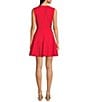 Alex Marie Toby Anywhere, Everywhere Sleeveless Above Knee Stretch Twill Dress, Color:Rouge - Image 2