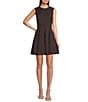 Alex Marie Toby Anywhere, Everywhere Sleeveless Above Knee Stretch Twill Dress, Color:Espresso - Image 1