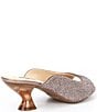 Color:Bronze - Image 2 - Tynslee Rhinestone Lucite Heel Dress Sandals