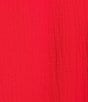 Color:Cherry - Image 3 - Vanya V-Neck Short Sleeve Dress