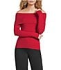 Alex Marie Whitney Off-The-Shoulder Long Sleeve Sweater - Image 1