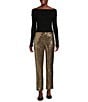 Alex Marie Whitney Ribbed Knit Folded Off-the-Shoulder Long Sleeve Sweater - Image 3