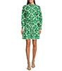 Alex Marie Wren Long Sleeve Button Front Dress, Color:Green Multi - Image 1