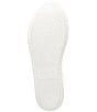 Color:White/Soft Gold - Image 6 - Wrenna Pearl Stud Embellished Leather Platform Sneakers