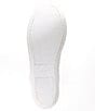 Color:Silver - Image 6 - WrennaThree Rhinestone Embellished Shimmer Fabric Platform Sneakers